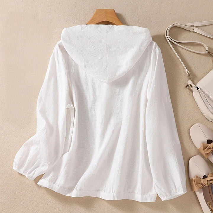 Tali - Lightweight Linen Hoodie