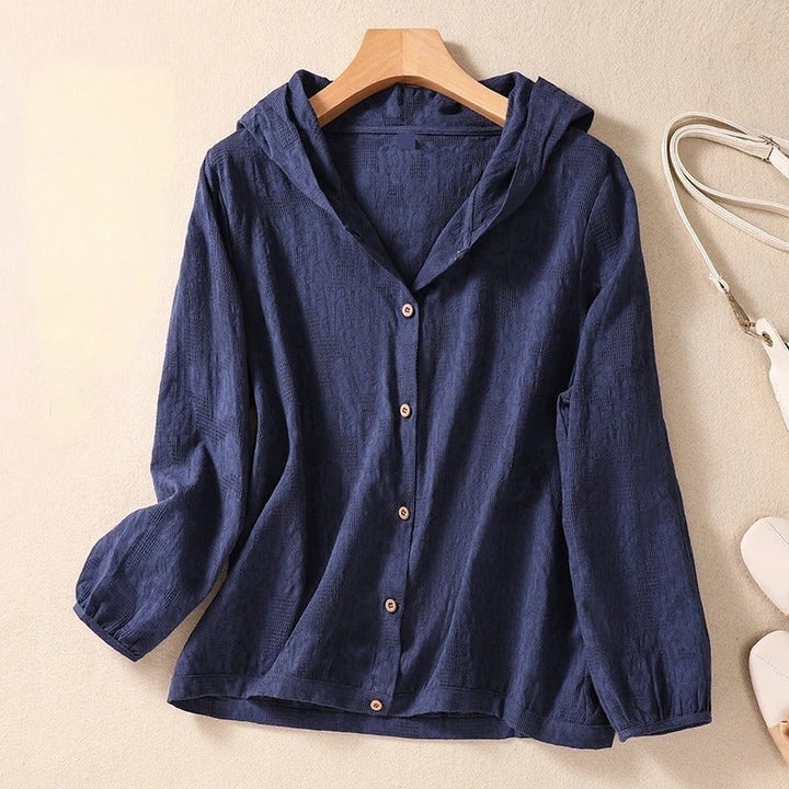 Tali - Lightweight Linen Hoodie