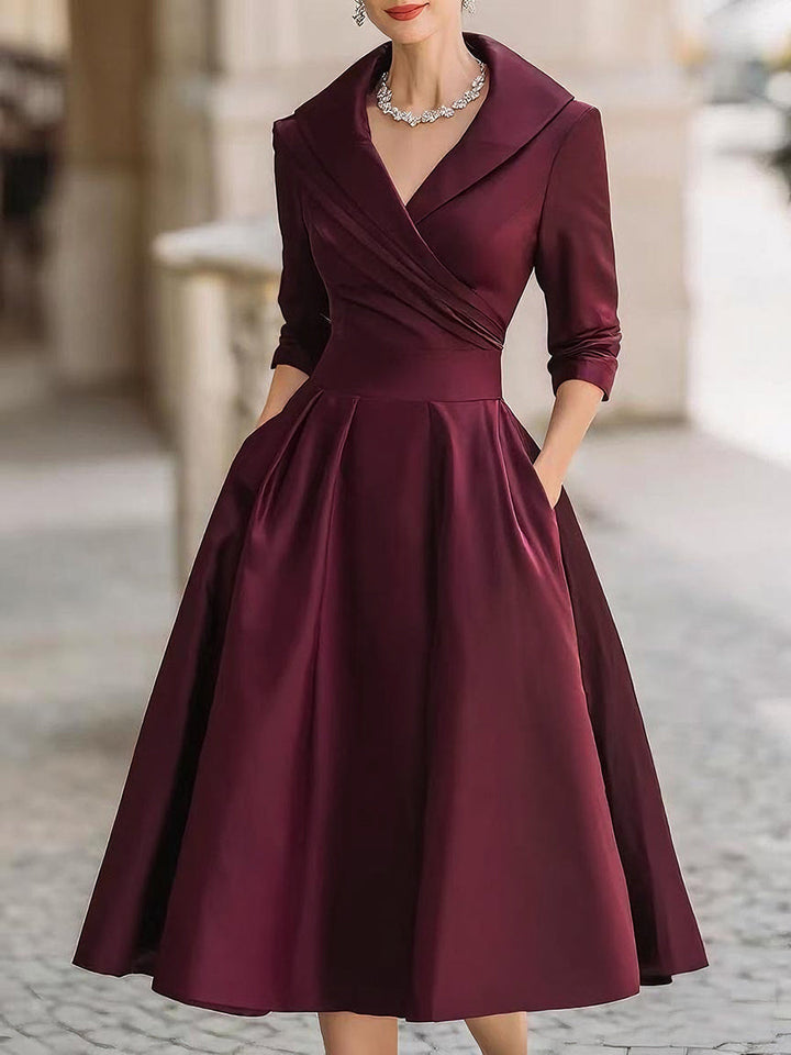 Lea™ - Elegant Midi Dress