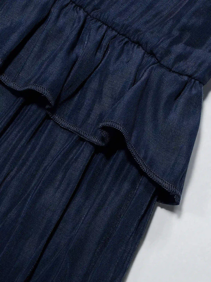 Iris | Ruffle Breeze Maxi Dress