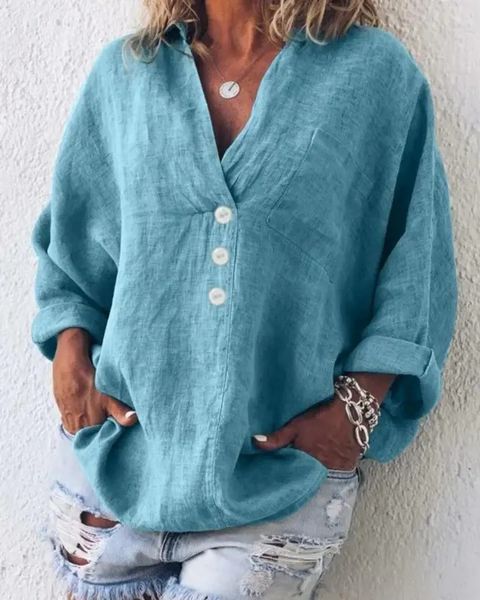 Milena - Casual Bohemian Blouse