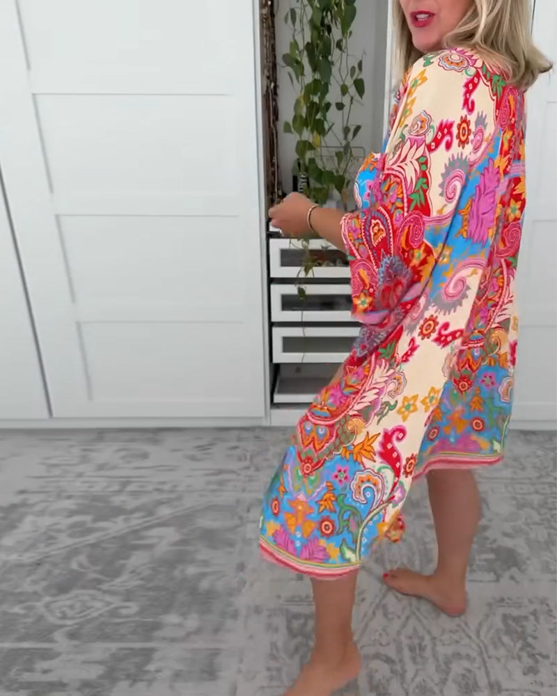 Three-Piece Vacation Swimsuit Set
