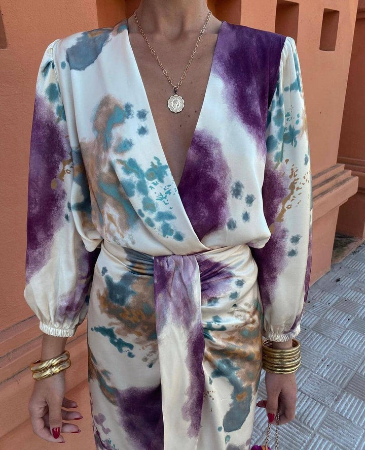Myra™ | Stylish Two-Piece Patterned Ensemble