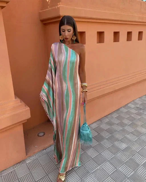 Lily™ | Asymmetrical Maxi Gown