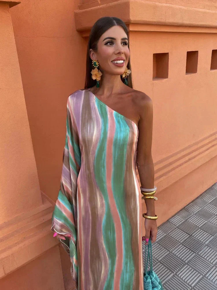 Lily™ | Asymmetrical Maxi Gown