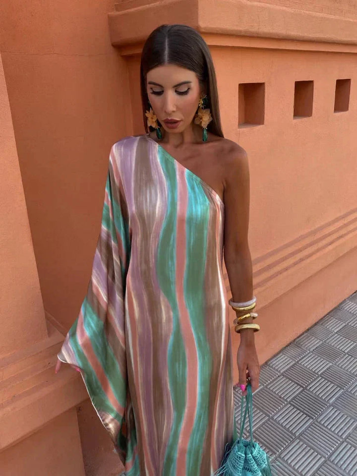 Lily™ | Asymmetrical Maxi Gown