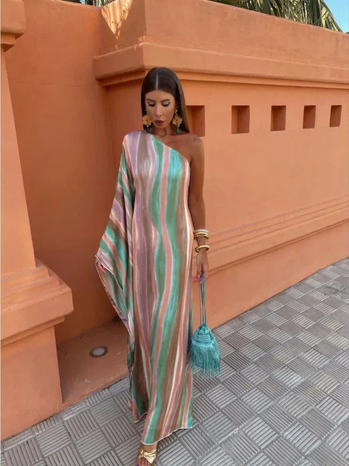 Lily™ | Asymmetrical Maxi Gown