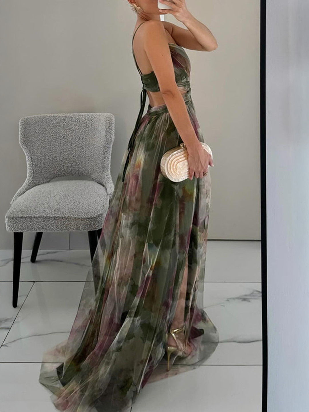 Isabelle – Enchanting Floral Maxi Dress