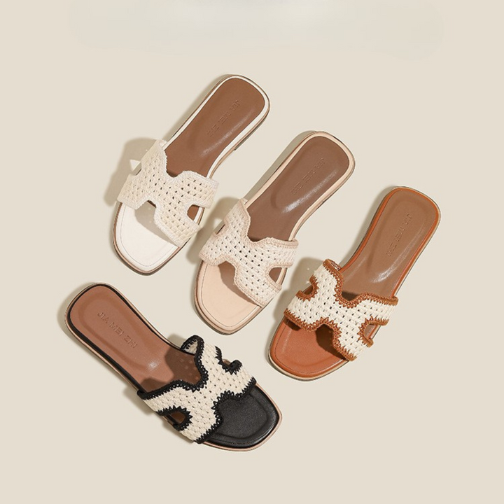 ÉLISE RAPHIA | Stylish Elegant Sandals