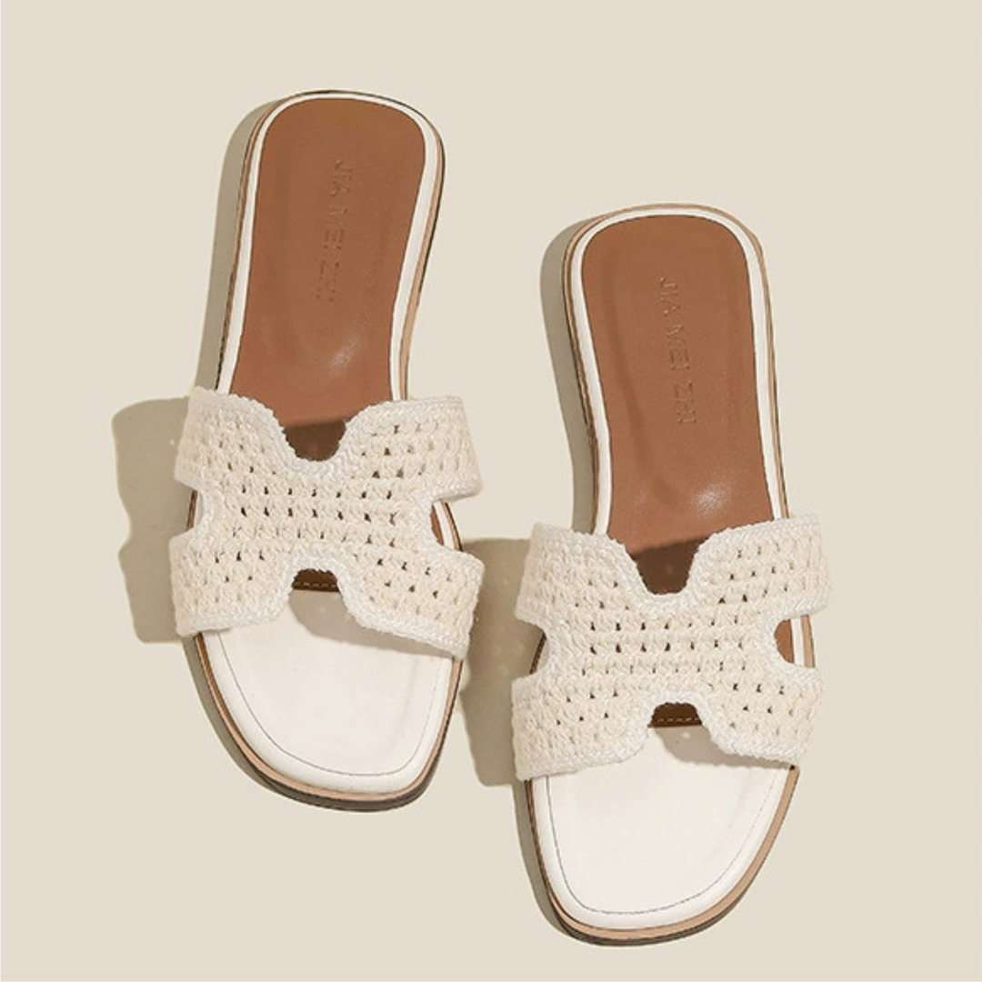 ÉLISE RAPHIA | Stylish Elegant Sandals
