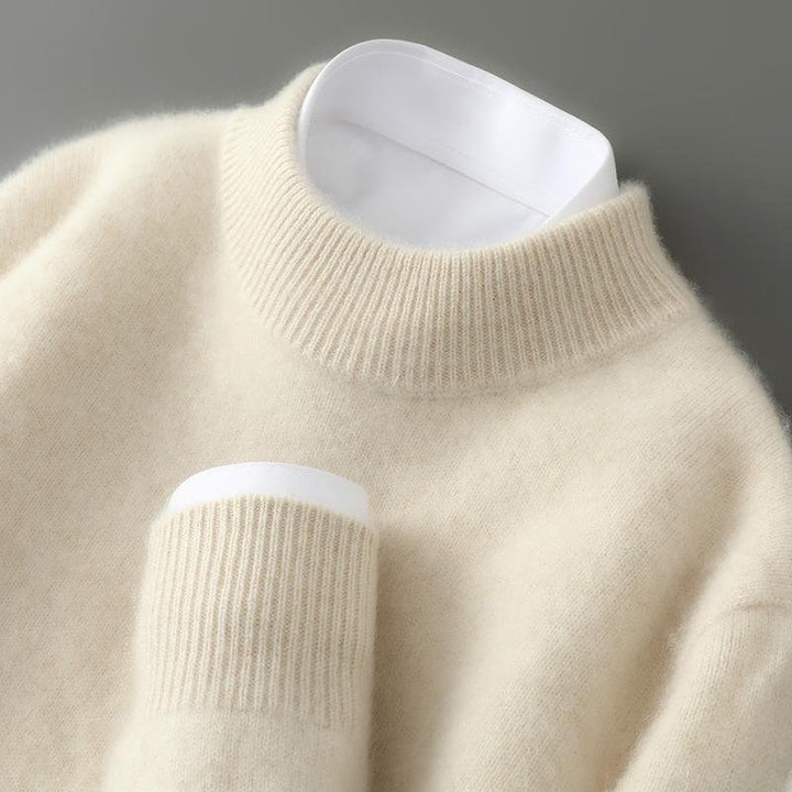 NOELLIA™ Cashmere Mock Neck Sweater