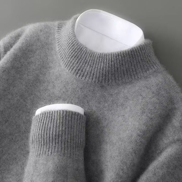 NOELLIA™ Cashmere Mock Neck Sweater