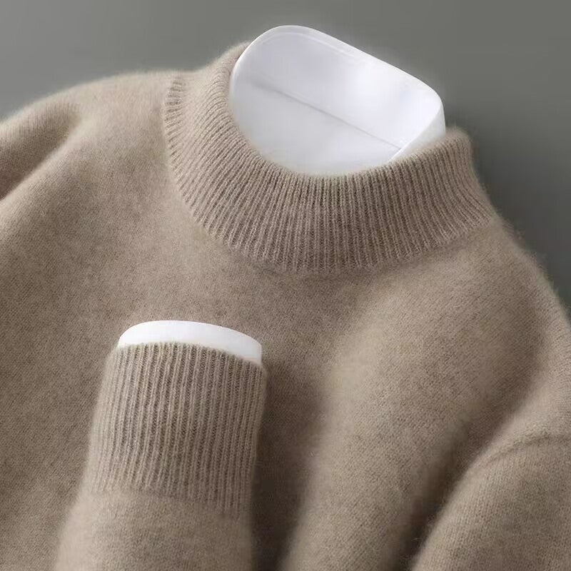 NOELLIA™ Cashmere Mock Neck Sweater
