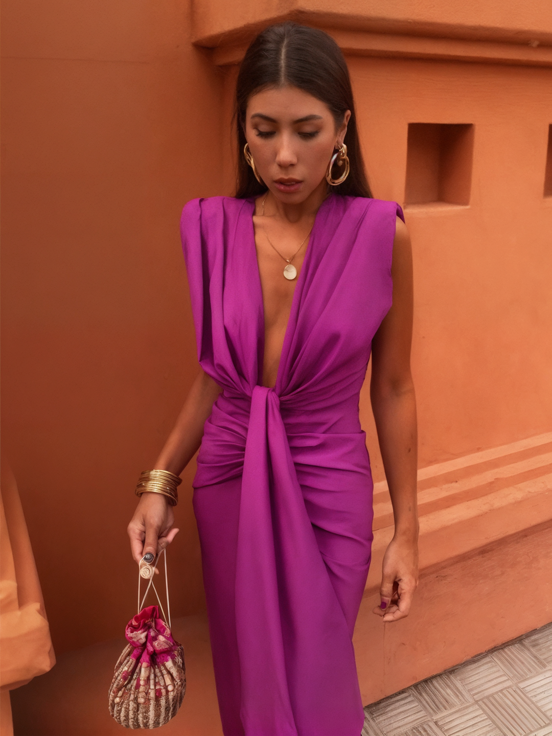 Mariah™ | Women's Long Pleated Dress