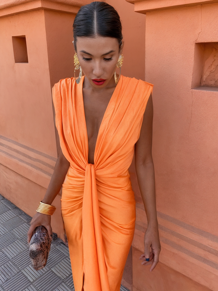Mariah™ | Women's Long Pleated Dress
