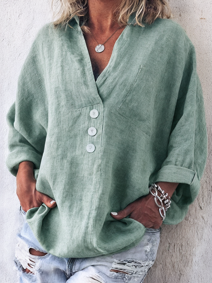 Milena - Casual Bohemian Blouse