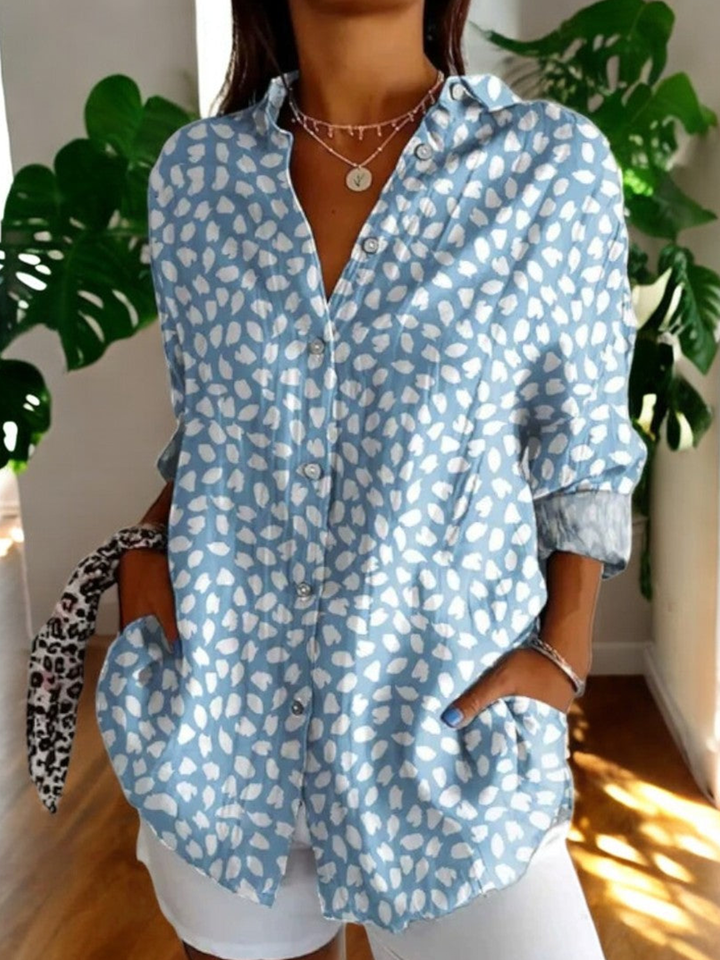 Nina | Vintage Floral Blouse