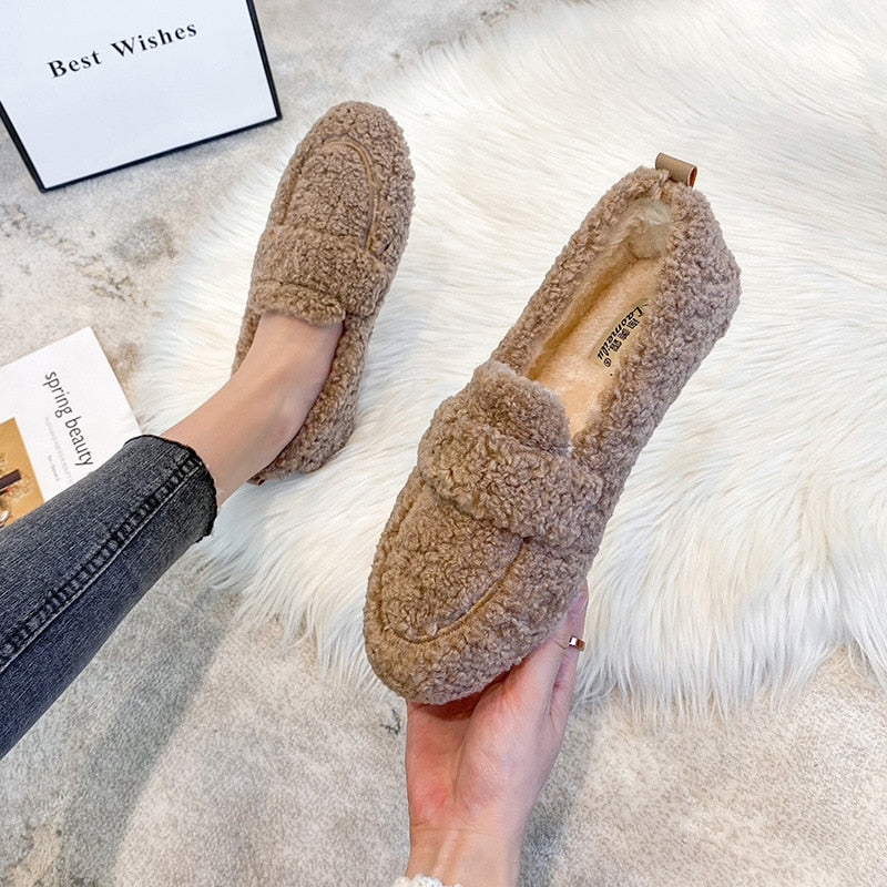 LUNARA™ Plush Moccasins