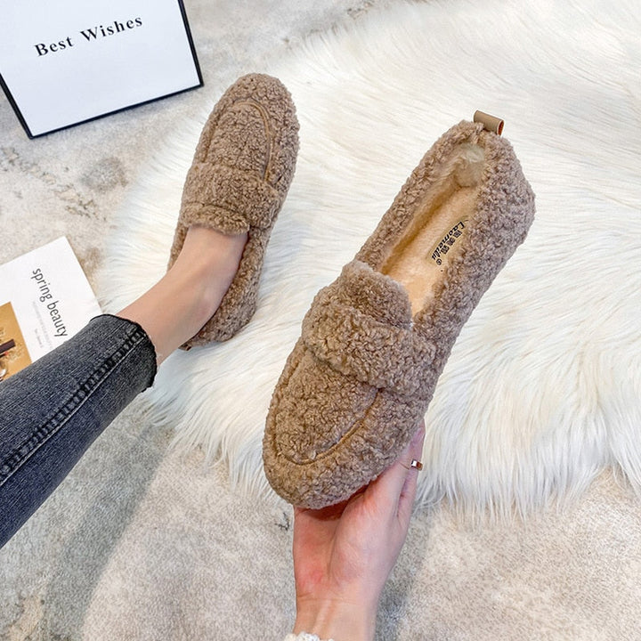 LUNARA™ Plush Moccasins