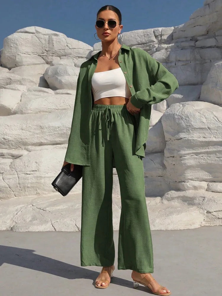 Coastal Chic Linen Set