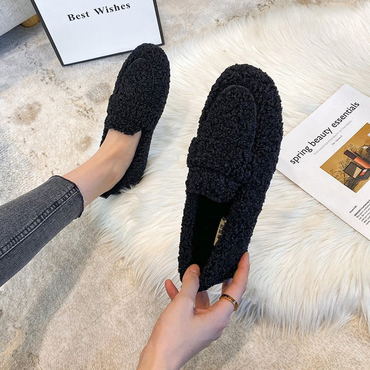 LUNARA™ Plush Moccasins