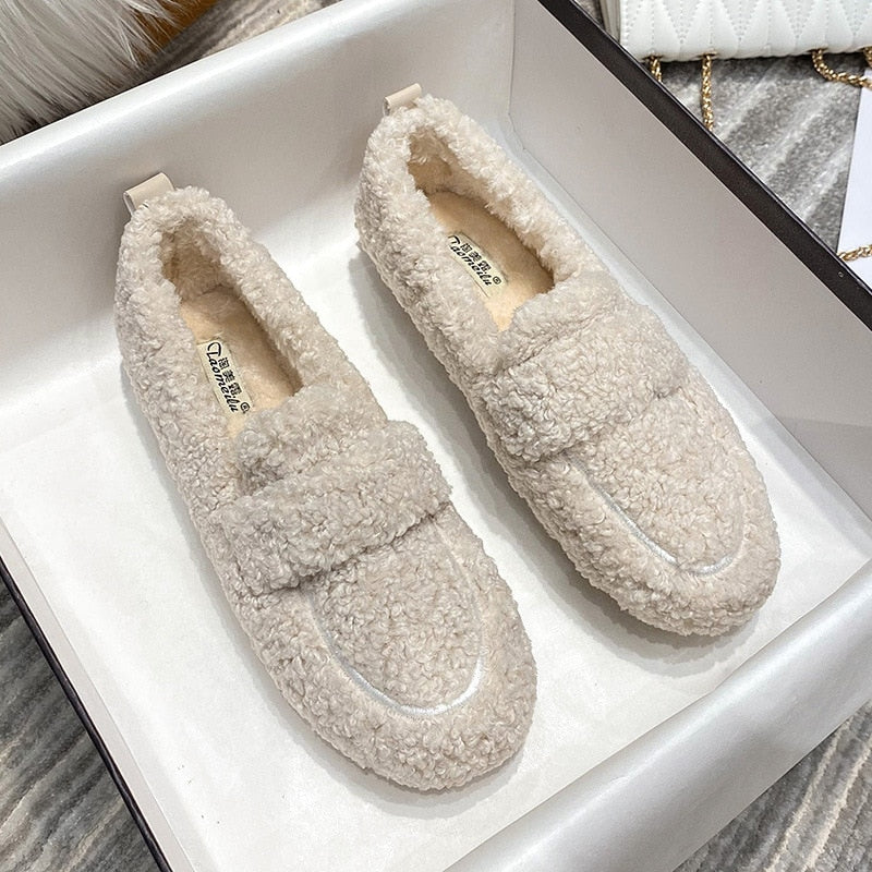 LUNARA™ Plush Moccasins