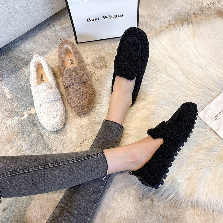LUNARA™ Plush Moccasins