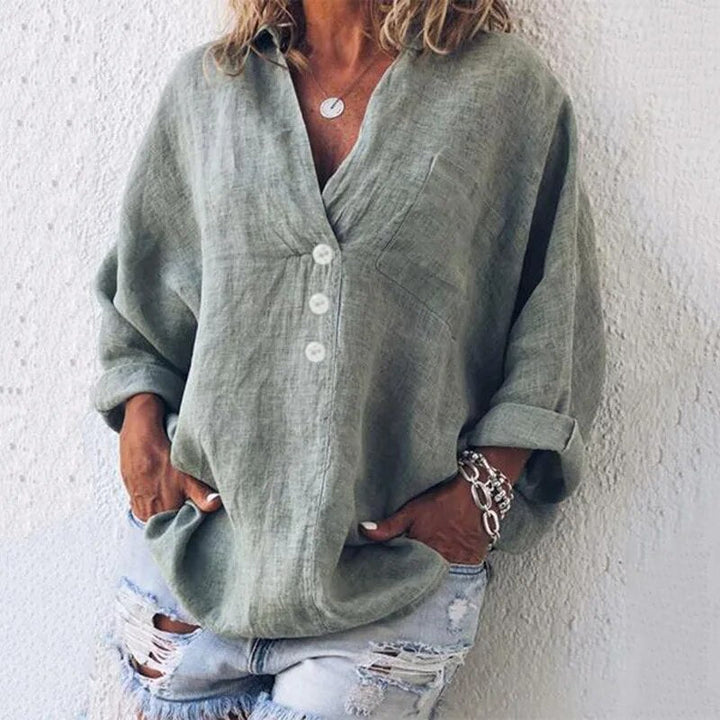 Milena - Casual Bohemian Blouse