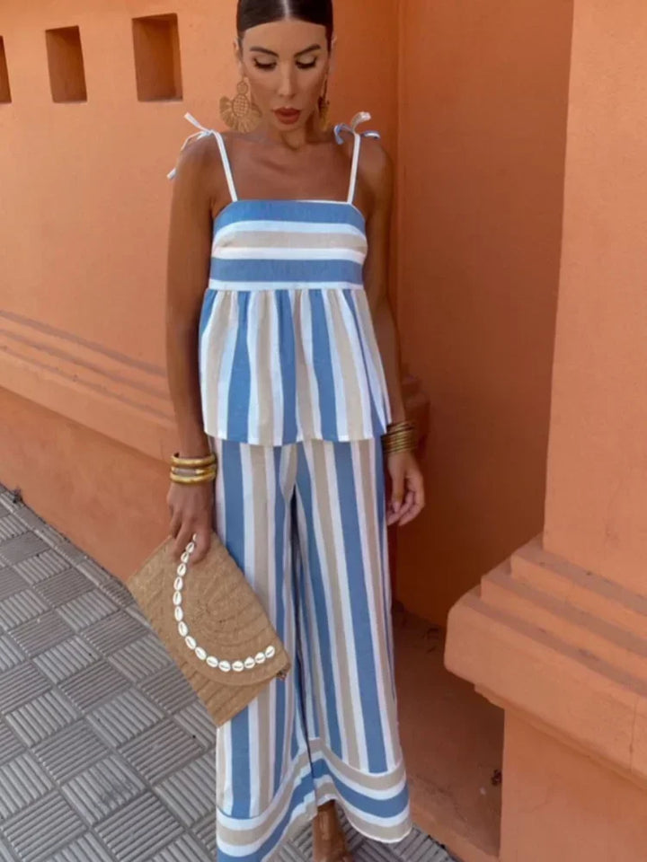 Hanne™ | Chic Summer Ensemble for Women with Elegant Prints