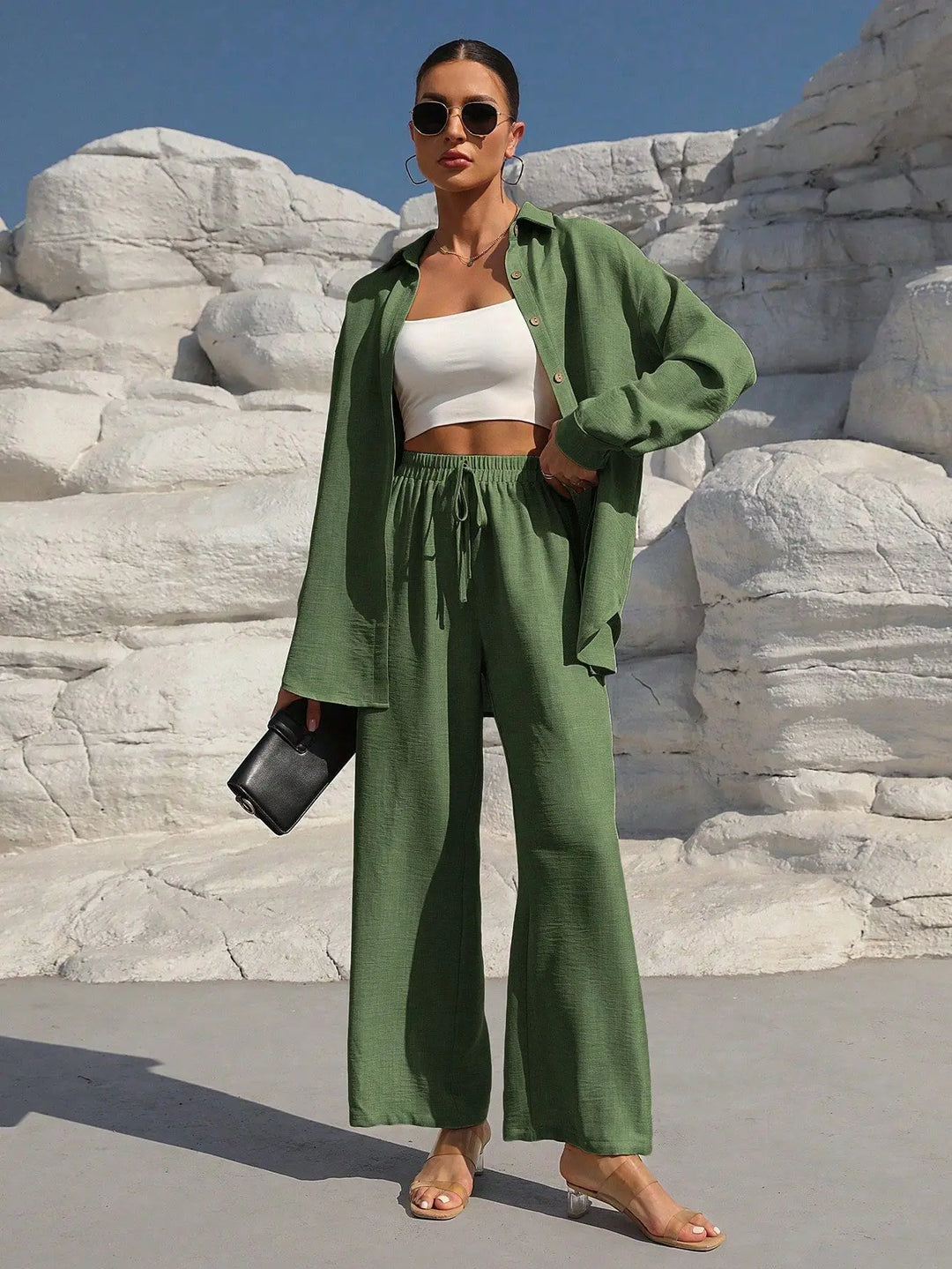 Coastal Chic Linen Set