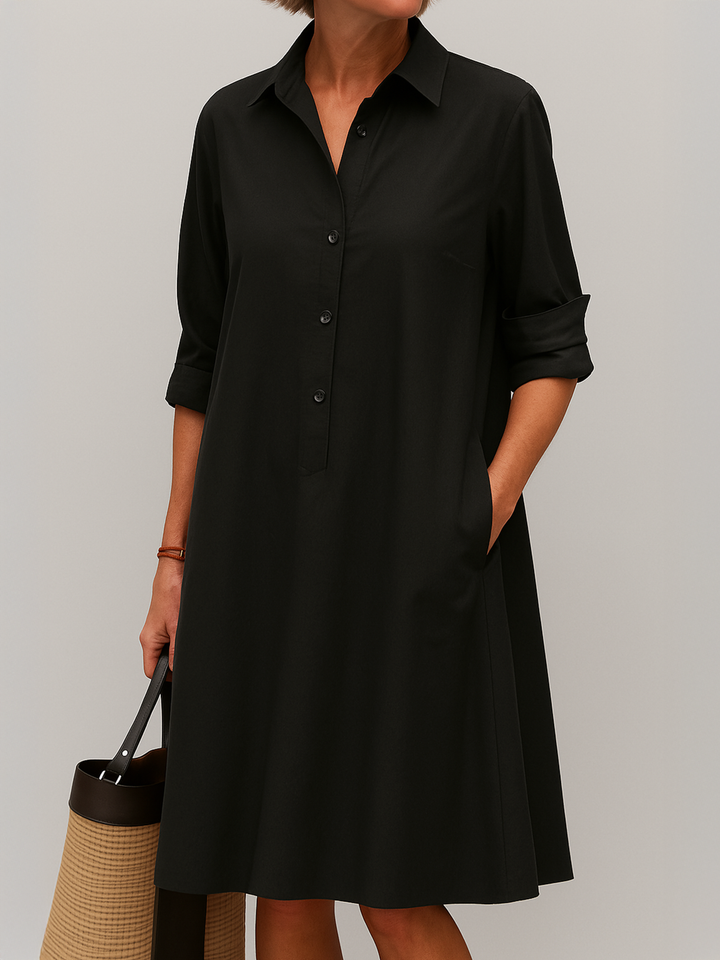 Siena | Breezy Button-Down Dress
