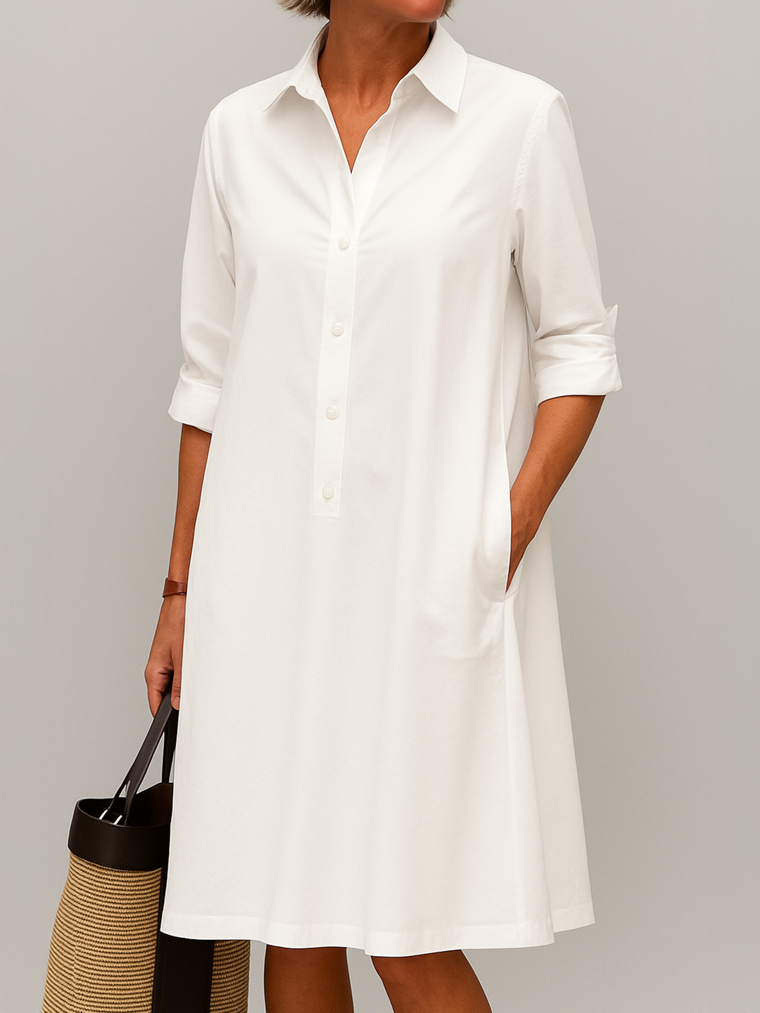 Siena | Breezy Button-Down Dress