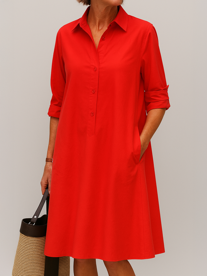 Siena | Breezy Button-Down Dress