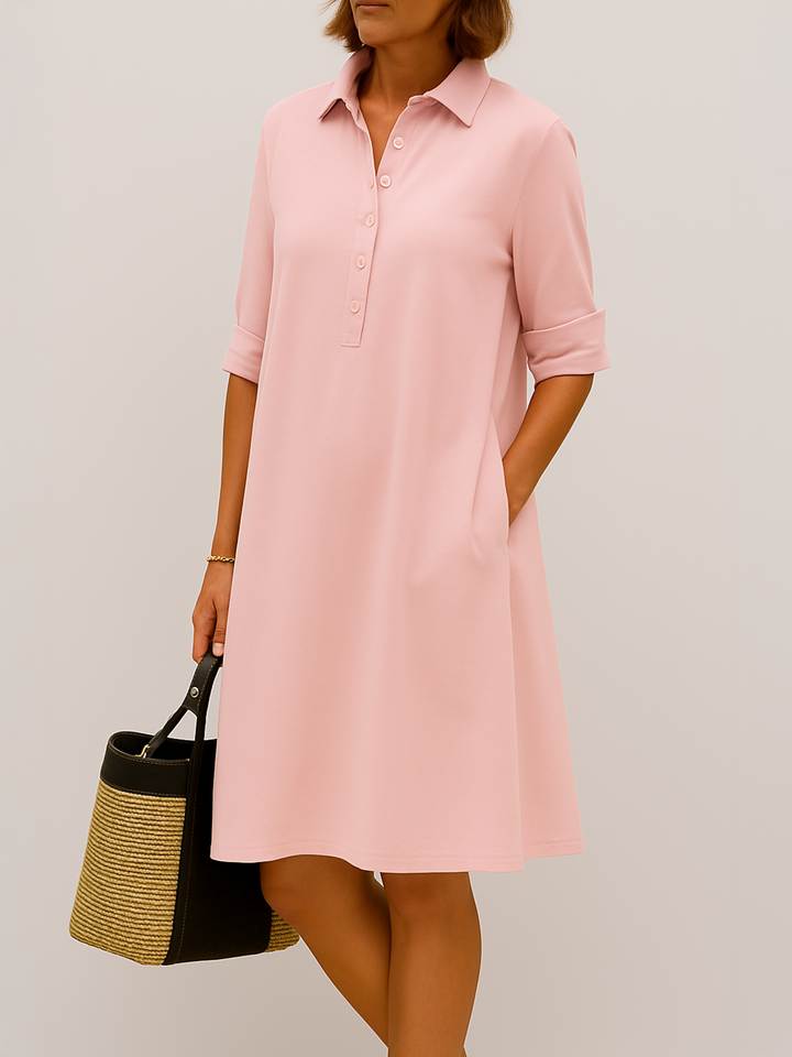 Siena | Breezy Button-Down Dress