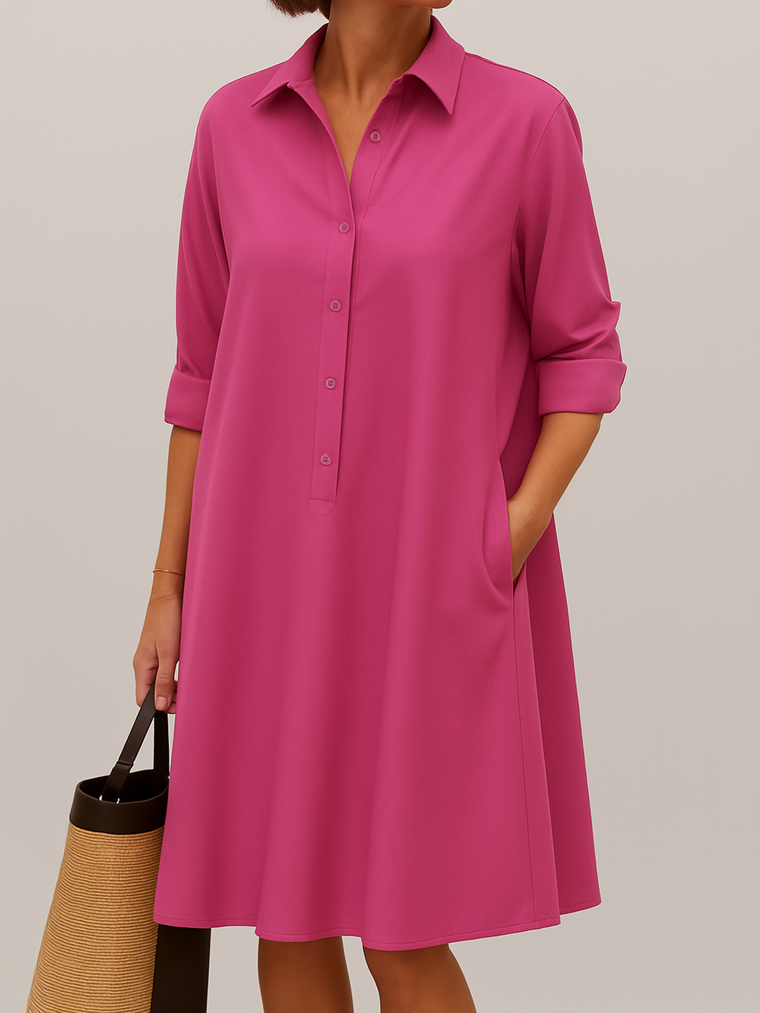 Siena | Breezy Button-Down Dress