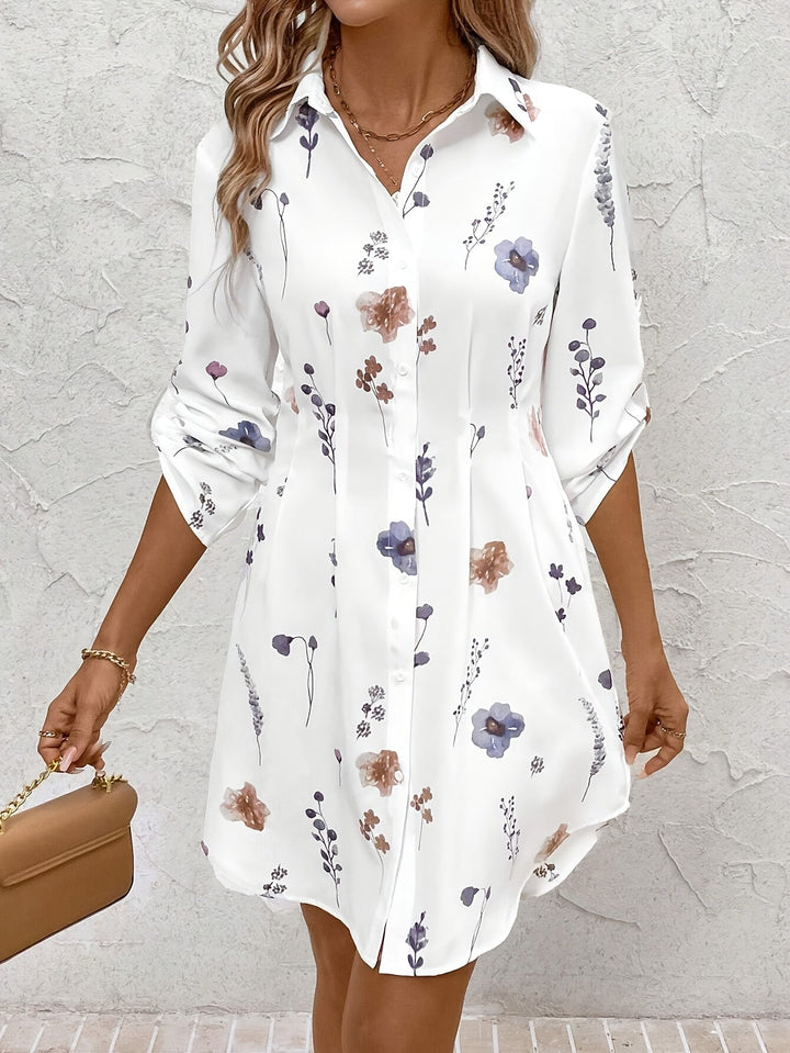 Fay™ | Women's Elegant Floral Dress