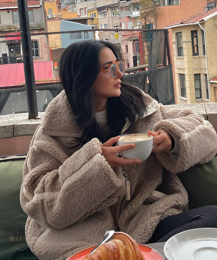 Noelia | Luxe Sherpa Jacket