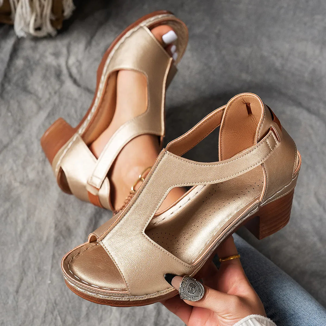Trendy Women's Block Heel Orthopedic Sandals 2025