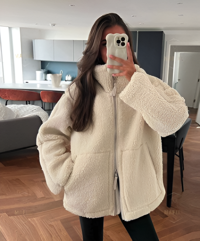 Noelia | Luxe Sherpa Jacket