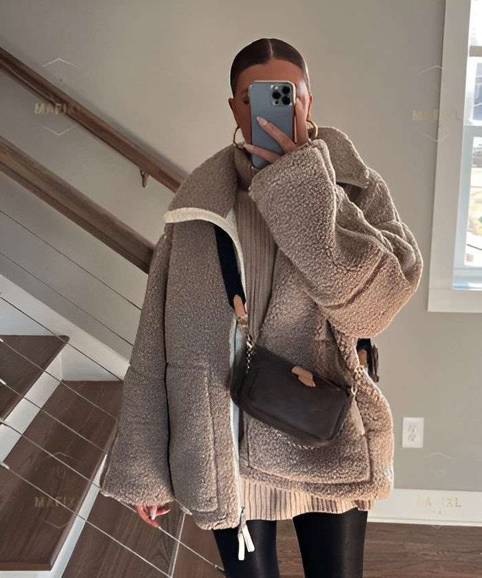 Noelia | Luxe Sherpa Jacket