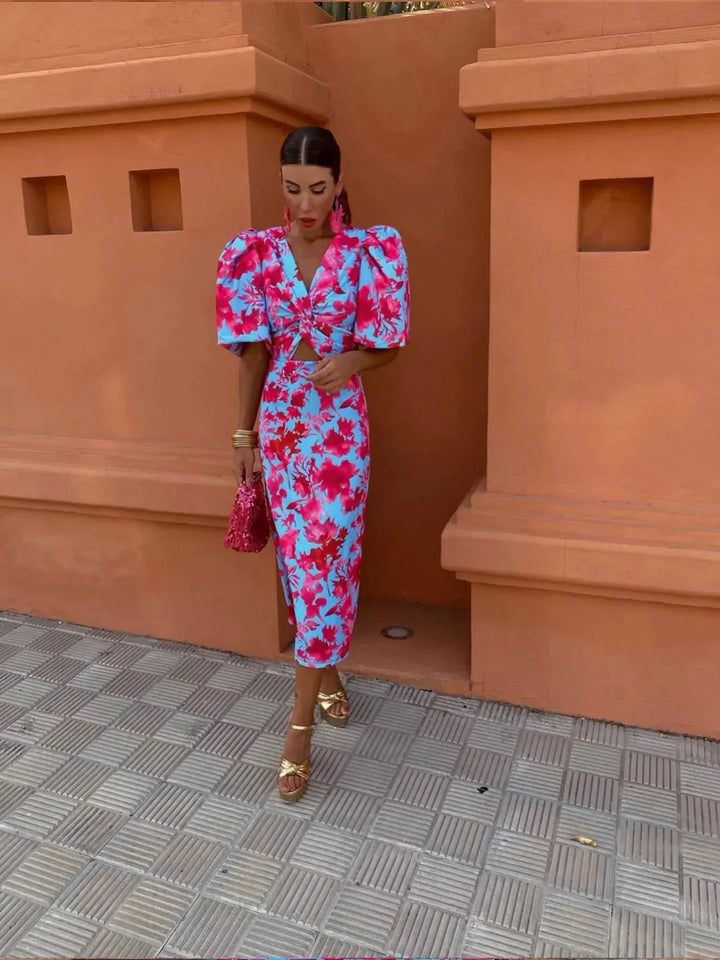 Isabella | Vibrant and Elegant Dress