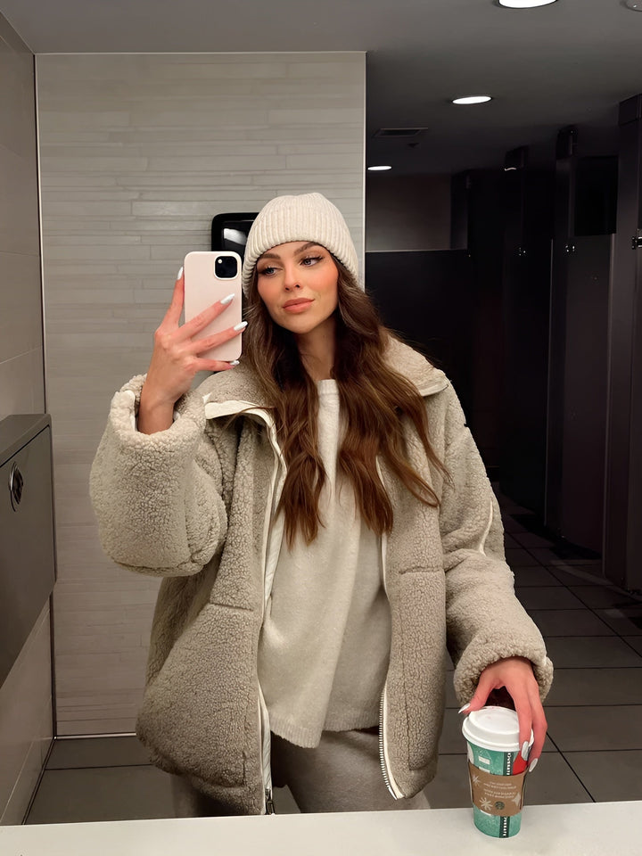 Noelia | Luxe Sherpa Jacket