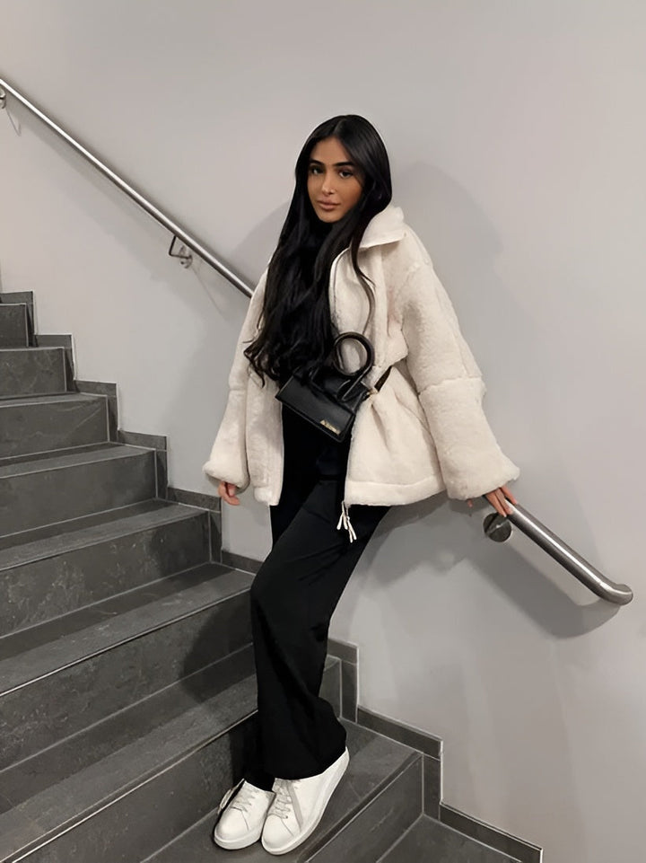 Noelia | Luxe Sherpa Jacket