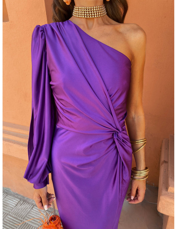 Alaysia™ | Women's Summer Long Black Dress