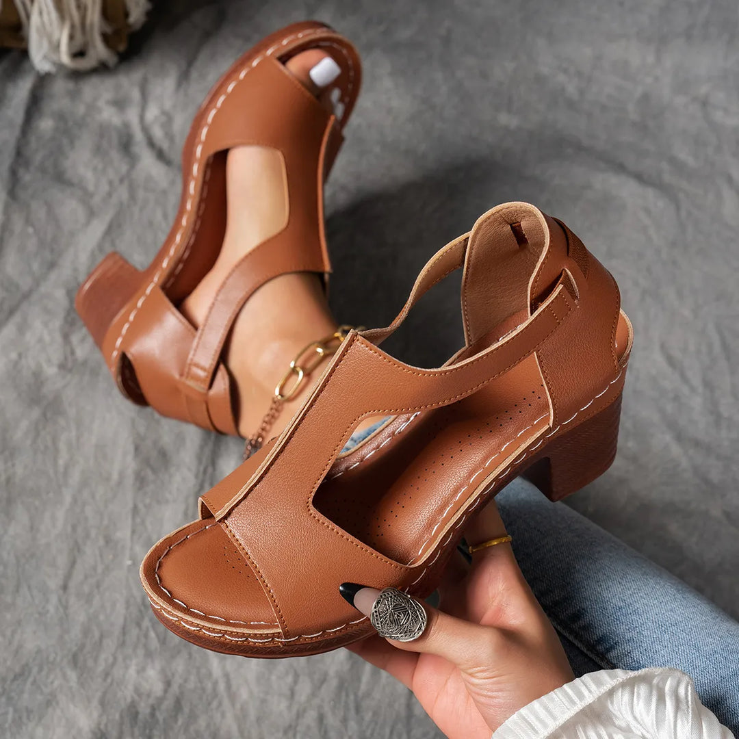 Trendy Women's Block Heel Orthopedic Sandals 2025